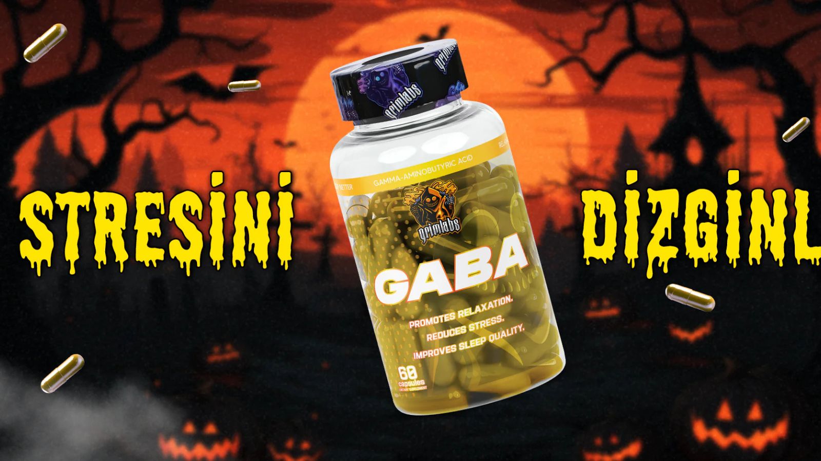 GRIMLABS GABA: BEYNİNİ RESETLE VÜCUDUNU ŞARJ ET!