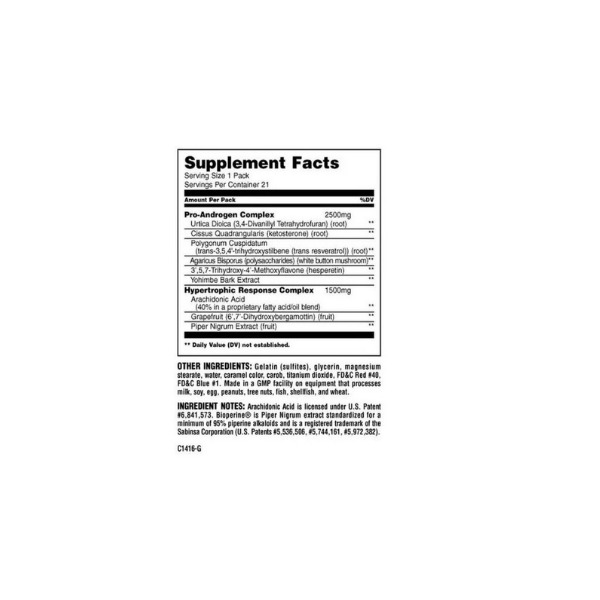 Universal animal test 21 paket usa versi̇yonu