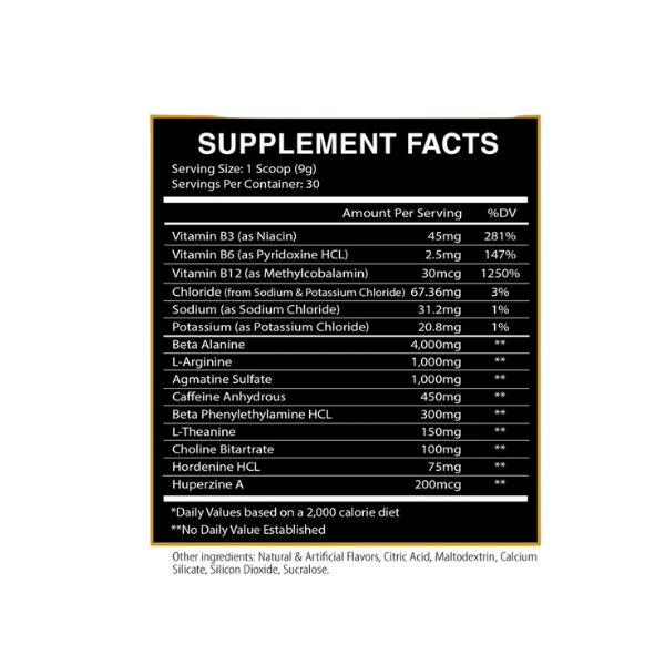 Centuri̇on labz god of war pump preworkout