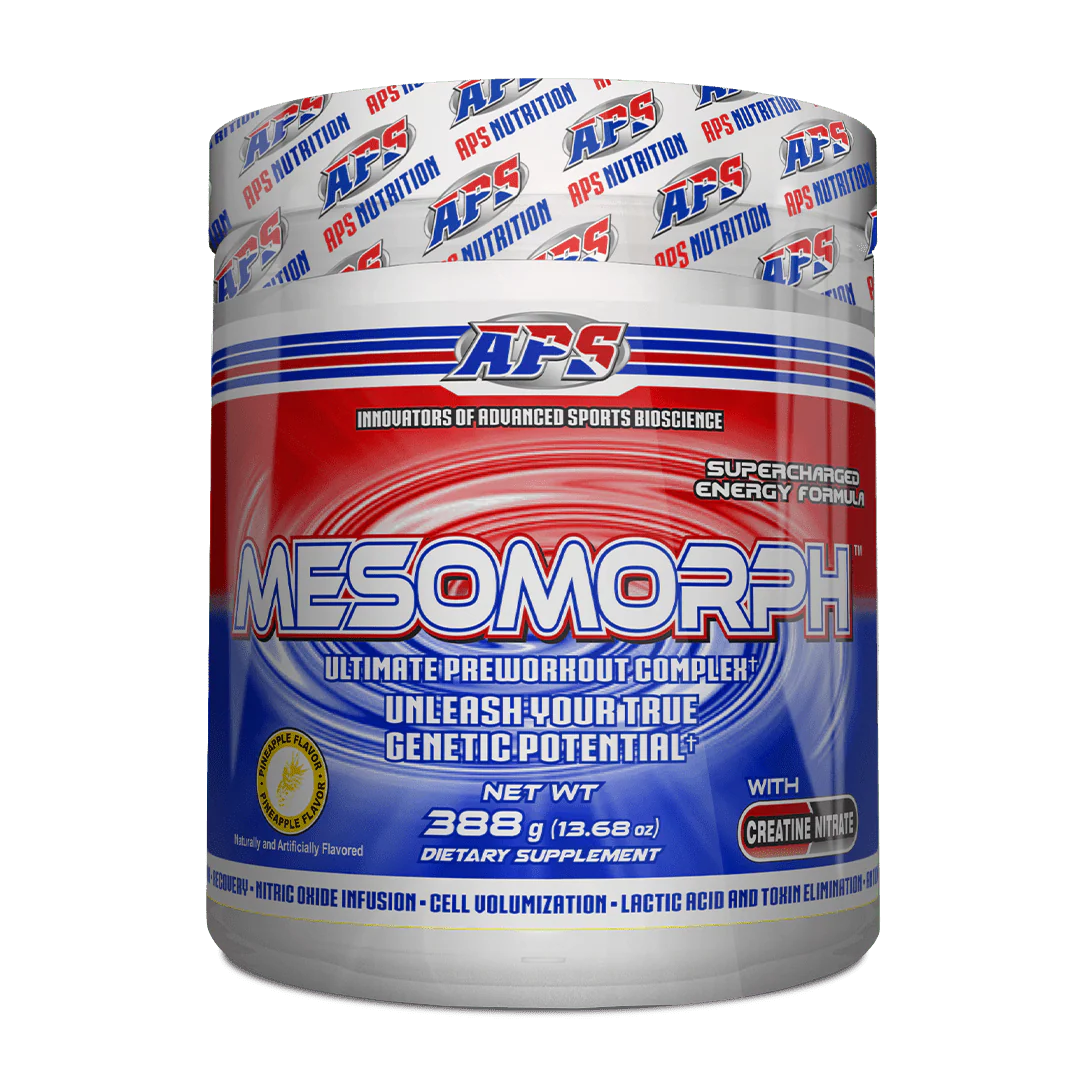 APS MESOMORPH ULTIMATE PRE-WORKOUT COMPLEX, PINEAPPLE AROMA