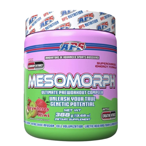 APS MESOMORPH ULTIMATE PRE-WORKOUT COMPLEX, STRAWBERRY KIWI AROMA