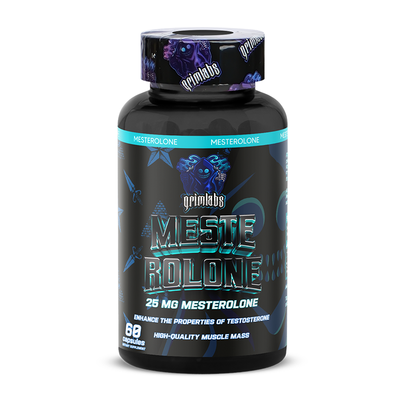 Grimlabs mesterolone 25mg 60 servings - pct