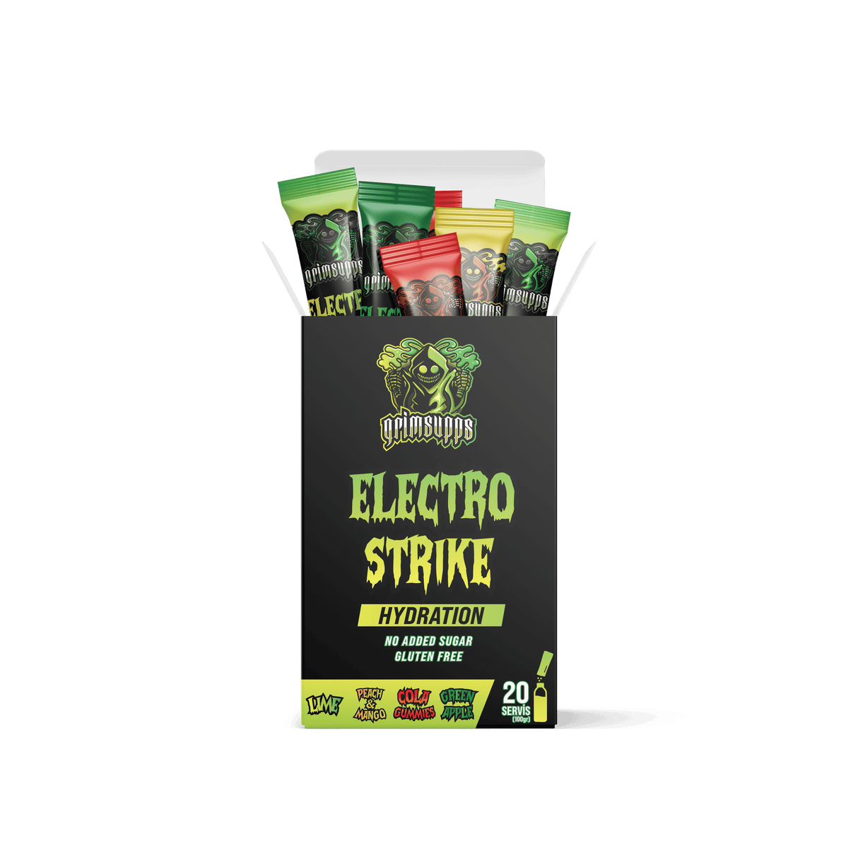 GRIMSUPPS ELECTRO STRIKE HYDRATION 20 SACHES