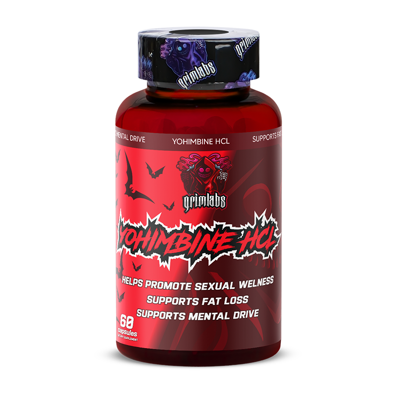 Grimlabs yohimbine hcl 10mg 60 caps - yağ yakıcı
