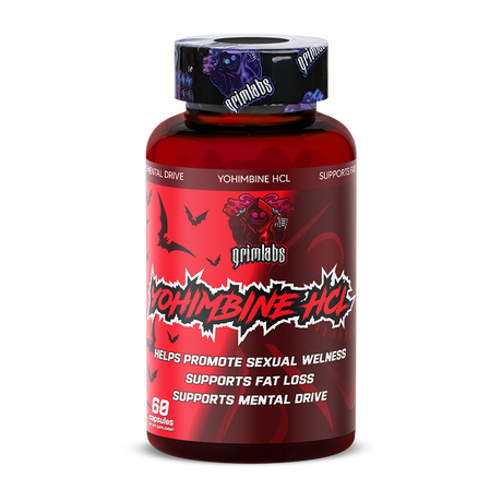 Grimlabs yohimbine hcl 10mg 60 caps - yağ yakıcı