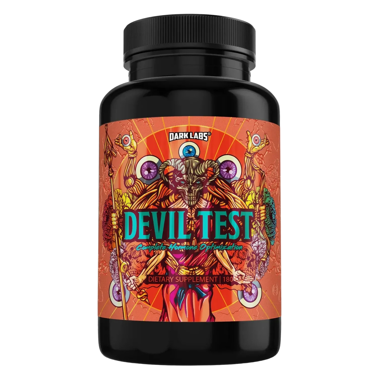 Dark Labs DEVIL Testo Booster Ksm66 Ashwagandha , FADOGIA AGRESTIS , Boron , Tongkat ALI 120 Caps