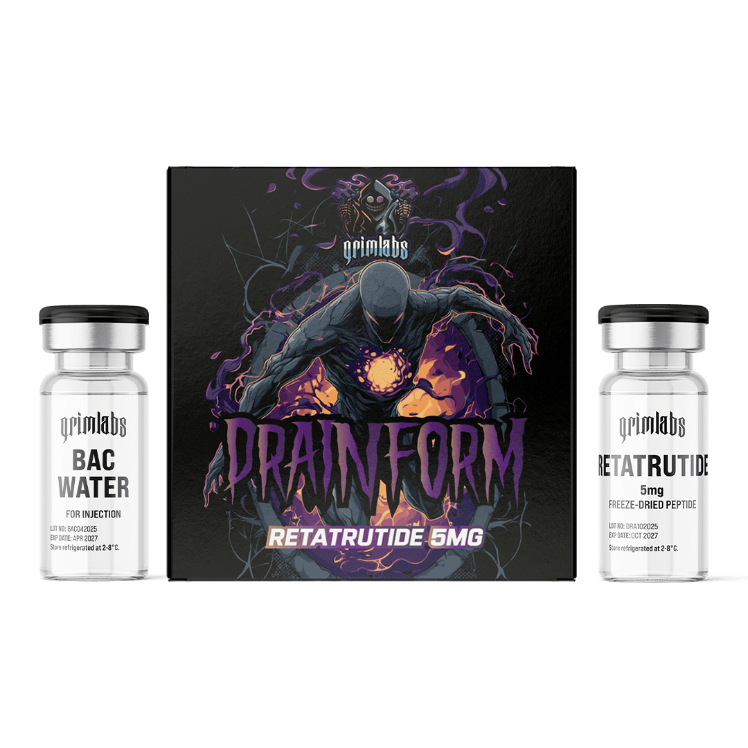 DRAINFORM - RETATRUTIDE 5MG & BACTERIOSTATIC WATER