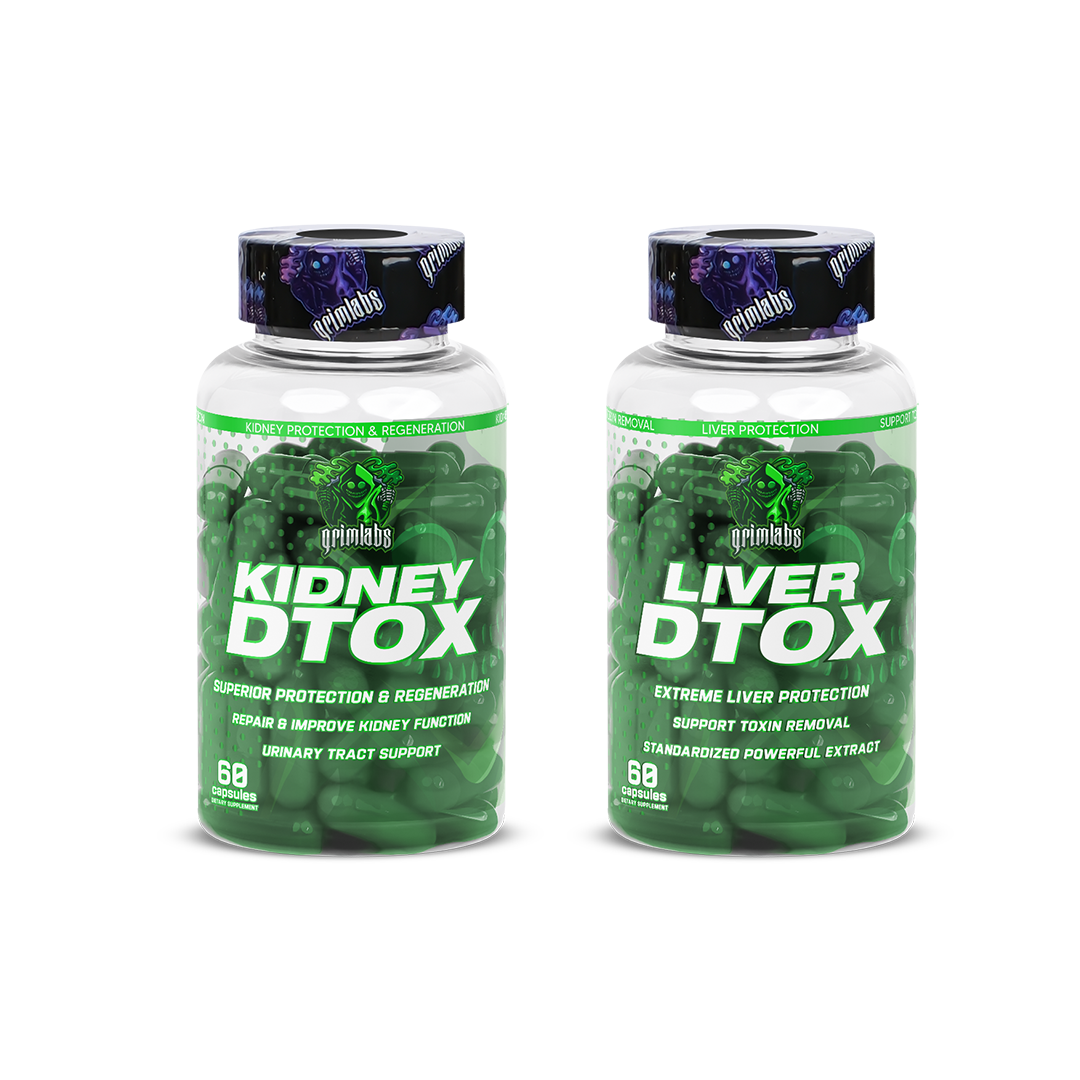 Toxin flush combo - kidney dtox - liver dtox - detoks