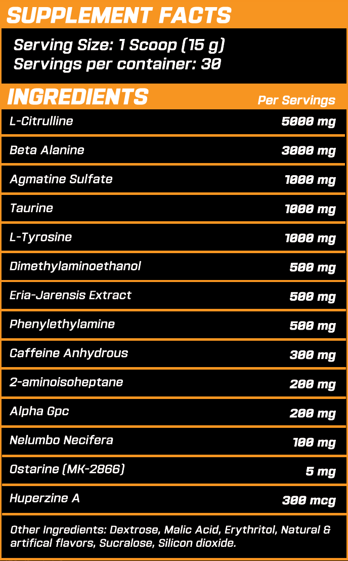 Grimlabs reaper resurrection demon brew 30 servings pre-workout - pre-workout