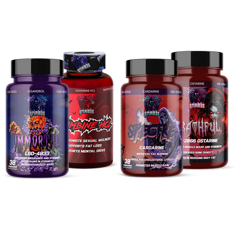 Ripped alpha starter pack - immortal & spectre & wrathful & yohimbine hcl