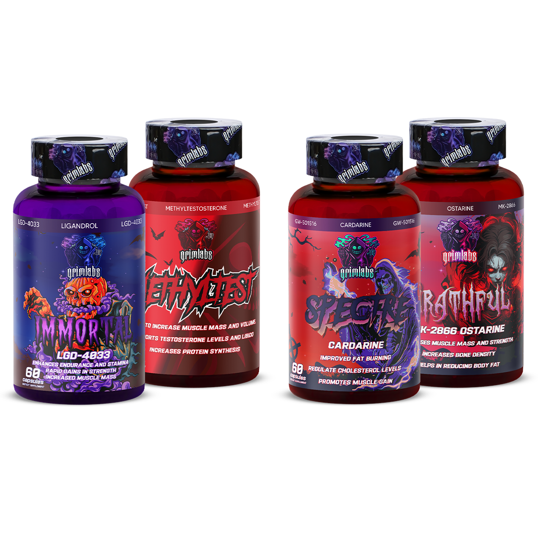 Andro & strength mastery pack - immortal & spectre & wrathful & methyltest