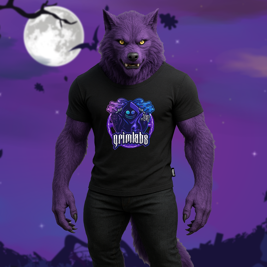 Grimlabs ön logo t-shirt