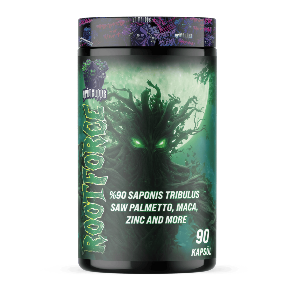 GRIMSUPPS ROOTFORGE TRIBULUS, SAW PALMETTO 90 KAPSÜL