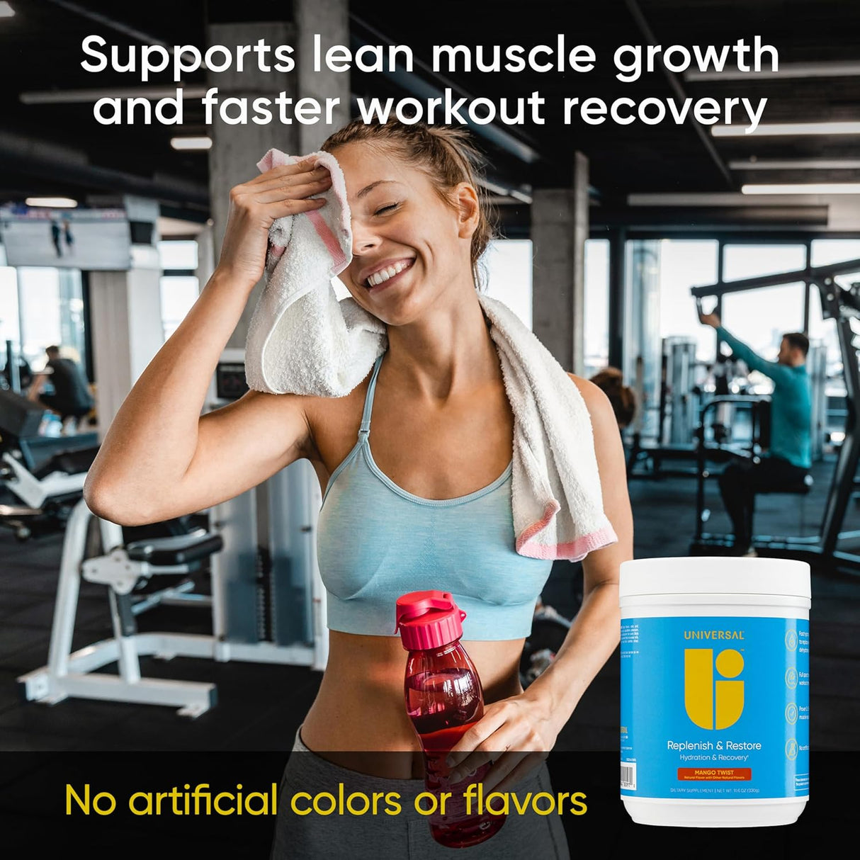 UnIversal ReplenIsh & Restore AmIno Electrolytes & HydratIon LysIne, GlutamIne, Tryptophan 330 g