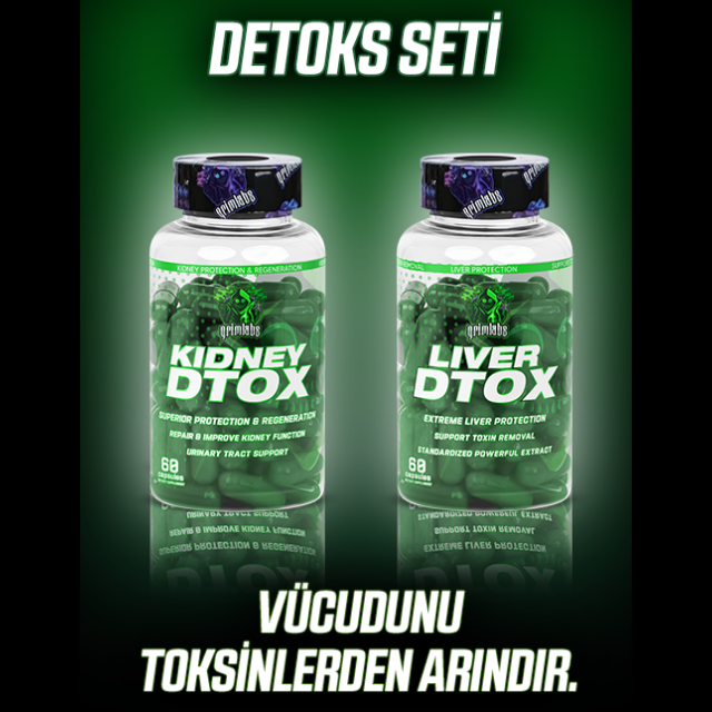 DETOKS SETİ  - KARACİĞER VE BÖBREK KORUYUCU SETİ