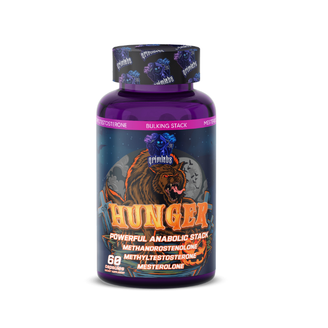 GRIMLABS HUNGER POWERFUL ANABOLIC STACK 60 Caps