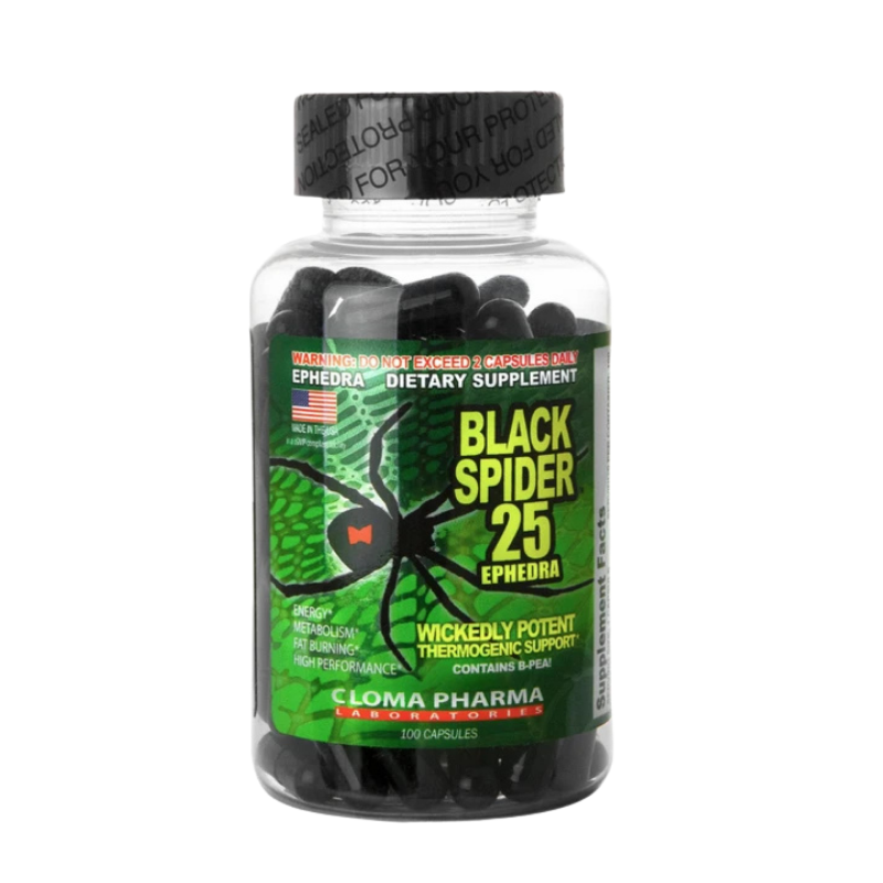CLOMA PHARMA BLACK SPIDER 100 KAPSÜL