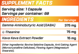 GRIMLABS GABA 500 MG 60 SERVINGS