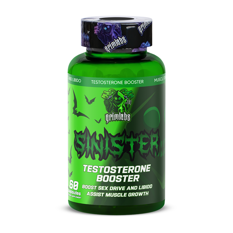 GRIMLABS SINISTER TESTOSTERONE BOOSTER 60 SERVINGS