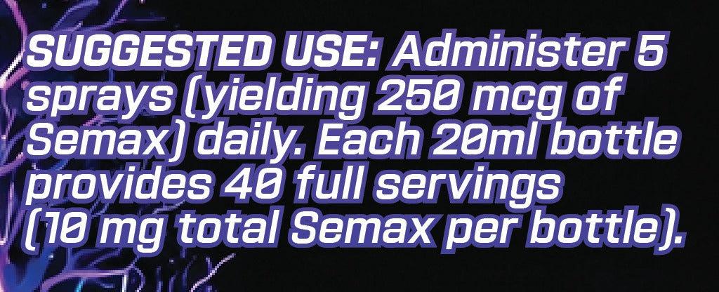 GRIMLABS SEMAX 10MG - 250MCG PER SPRAY