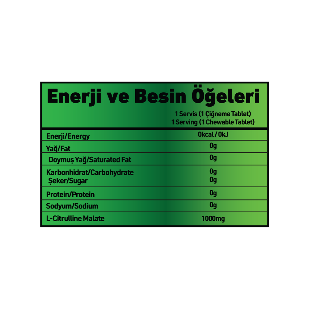 GRIMSUPPS CITRULLINE MALATE MUTANT APPLE FLAVOR 150 TABLETS