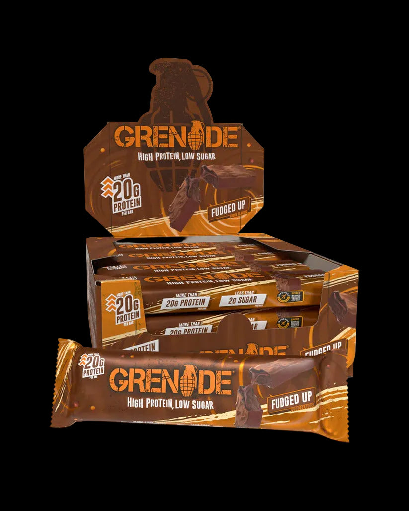 Grenade ProteIn Bar Fudged Up 12*60 Gr - Browni Çikolata