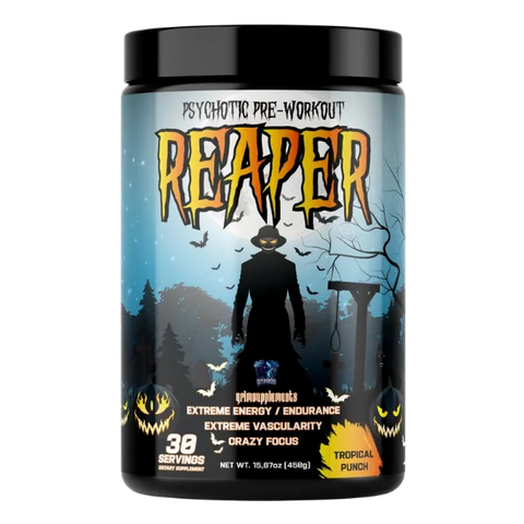 GRIMLABS REAPER PSYCHOTIC PRE-WORKOUT 30 SERVINGS - pre-workout