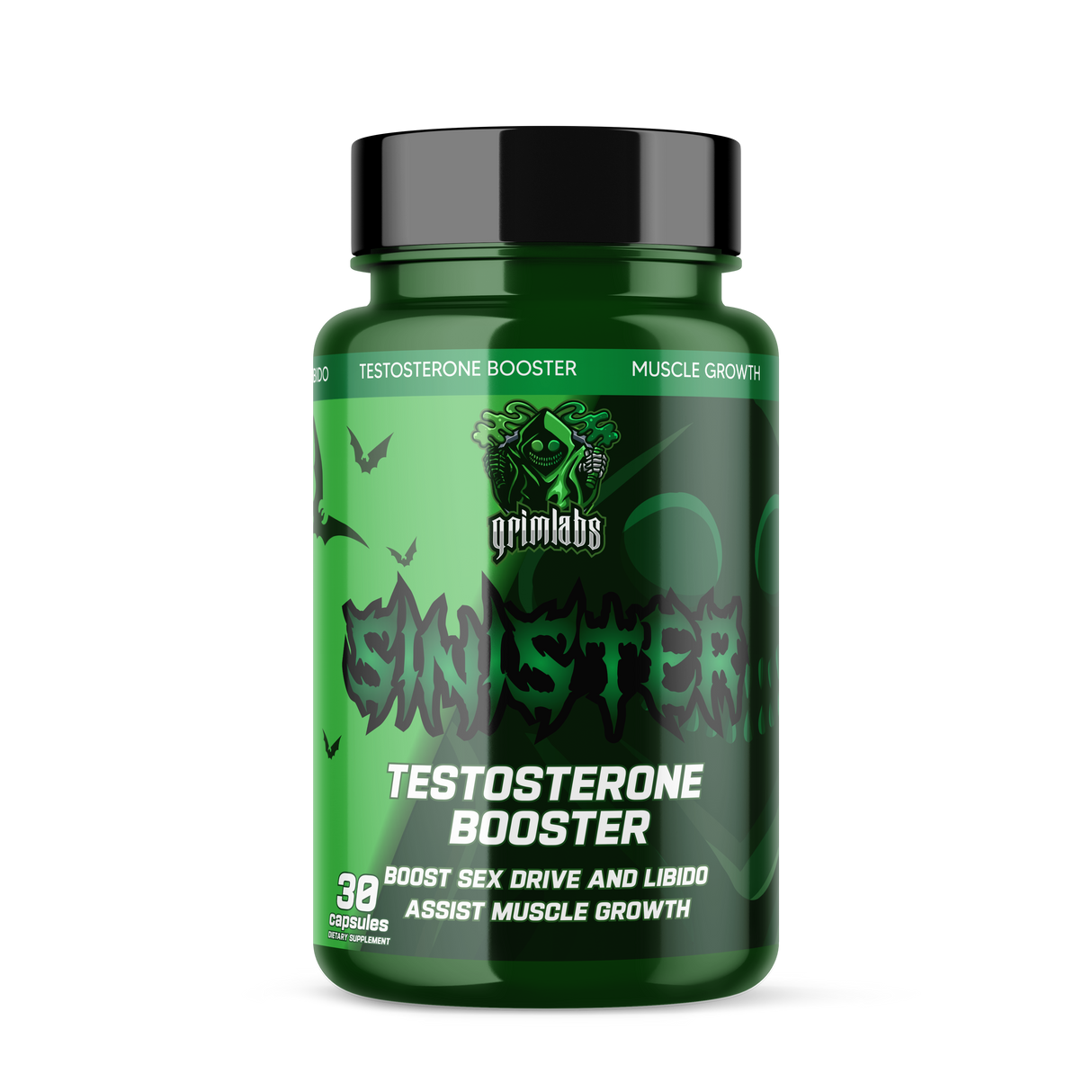 grimlabs sinister testosterone booster 30 servings 