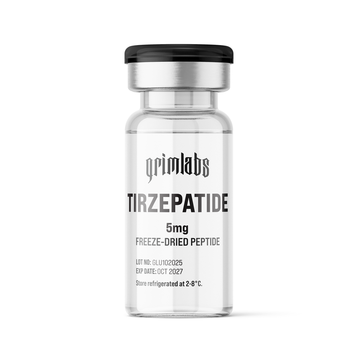 GLUCOZERO - TIRZEPATIDE 5mg & BACTERIOSTATIC WATER